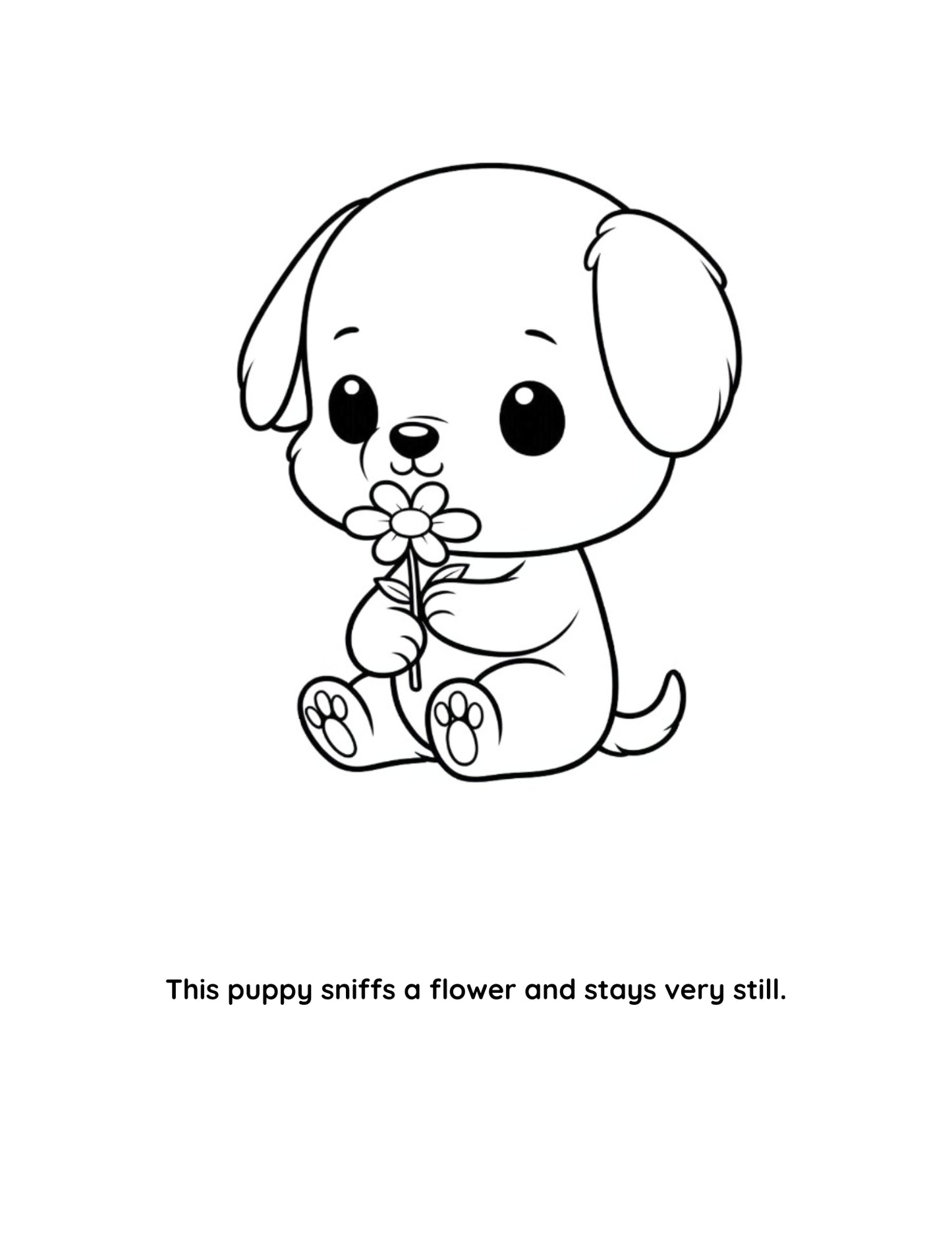 Puppy Pause – Text-Included Edition