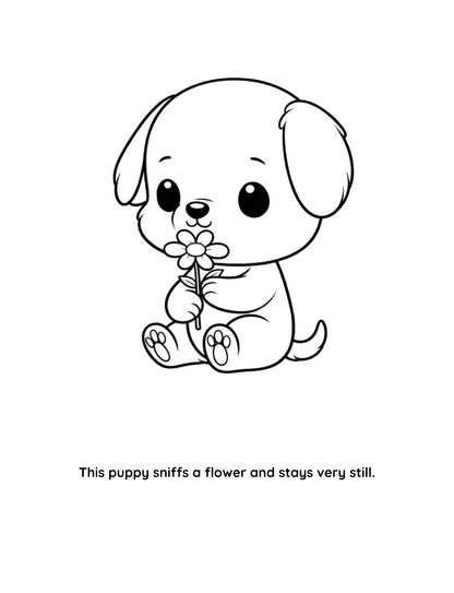 Puppy Pause – Text-Included Edition
