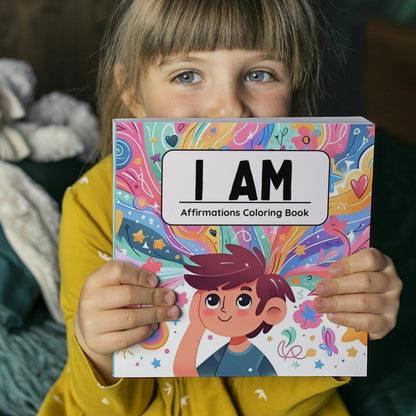 I Am: Affirmations Coloring Book