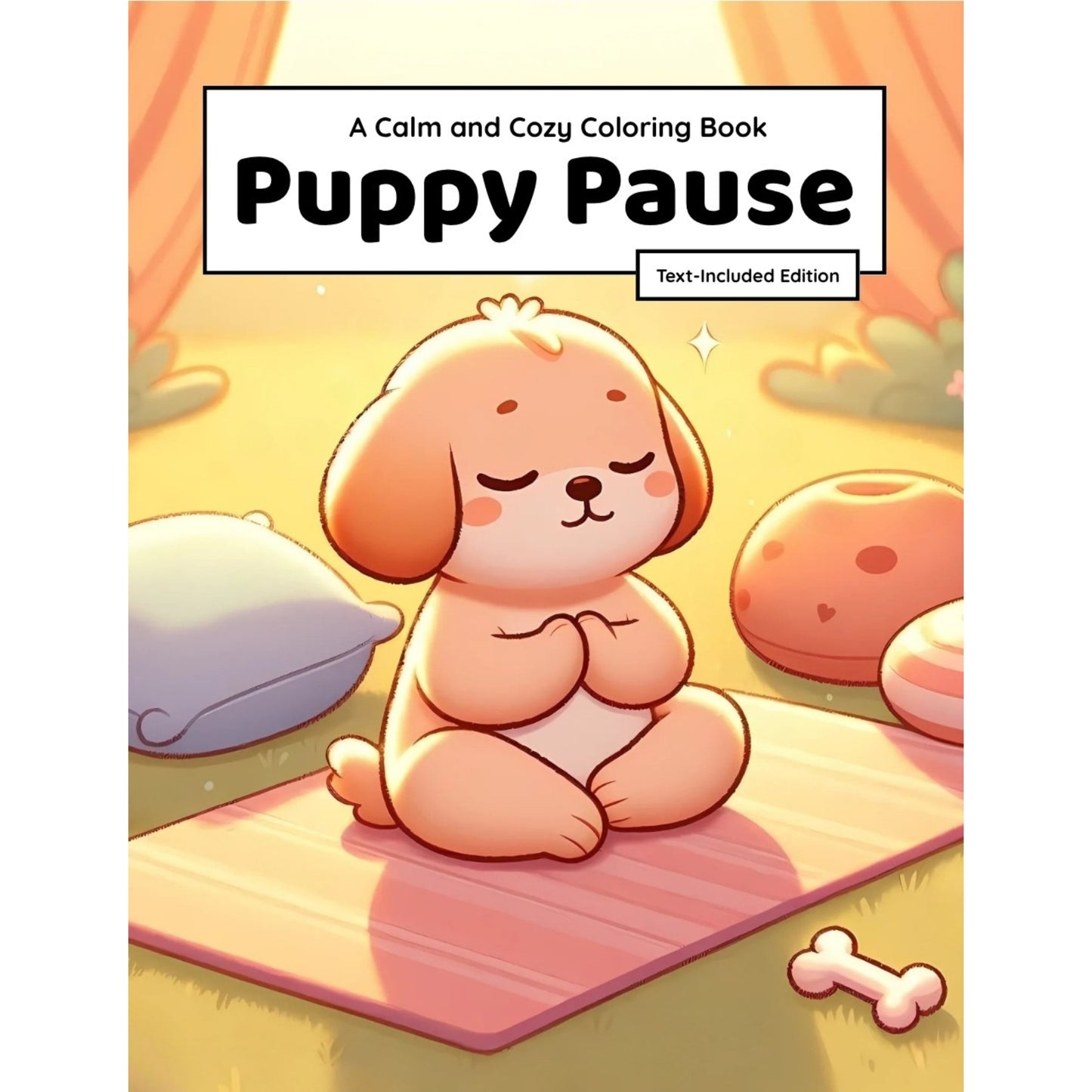 Puppy Pause – Text-Included Edition