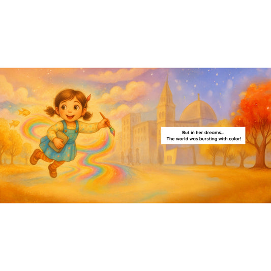 The Girl Who Painted The Sky